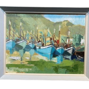 peinture au couteau moun pollat