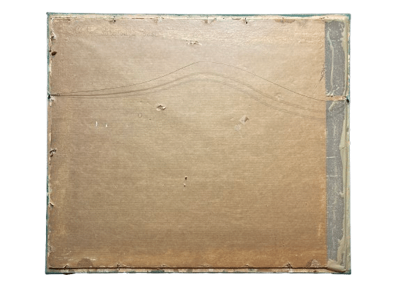 peinture au couteau signée moun-pollat