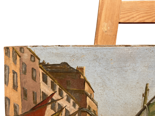peinture sur isorel signée petit