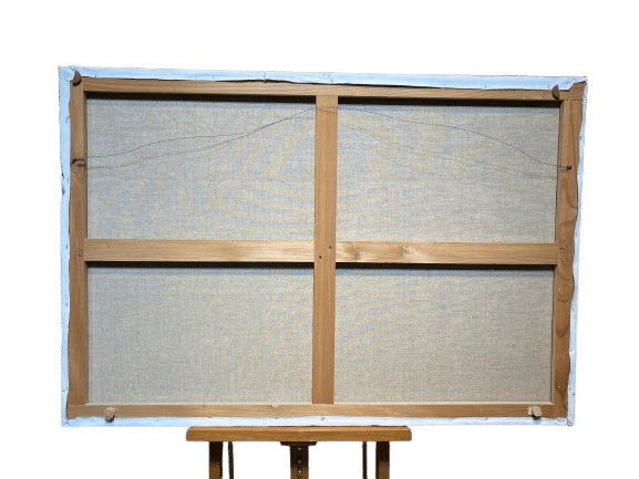 peinture sur toile signée CH. PROUVOST