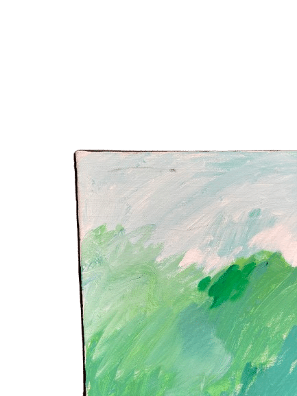 peinture sur toile signée CH. PROUVOST