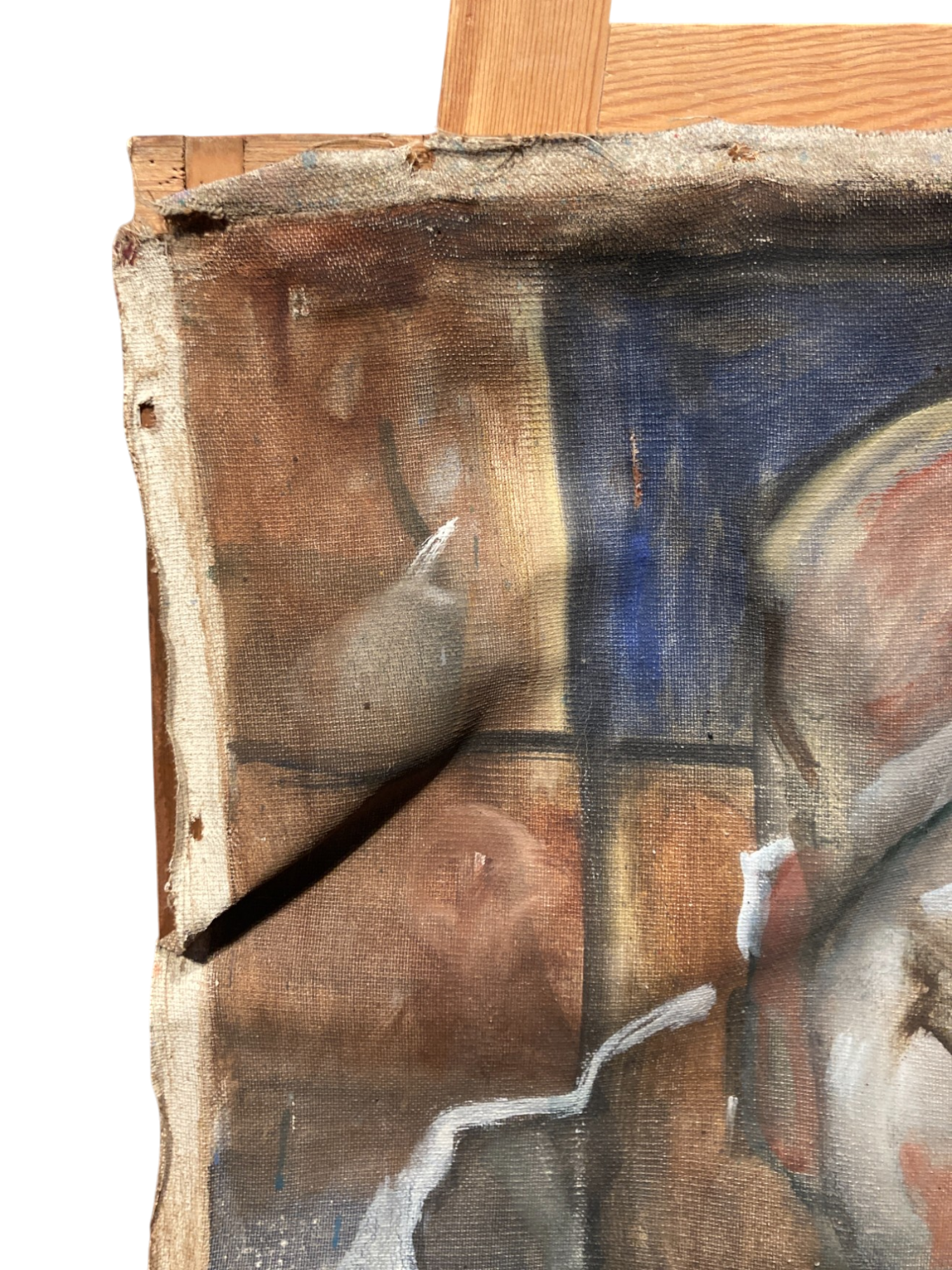 portrait huile sur toile (2) portrait huile sur toile