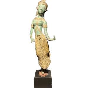 sculpture danseuse thaïlandaise bronze