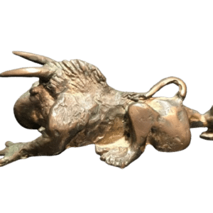 sculpture en bronze signée