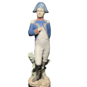 sculpture napoléon porcelaine signée Salvador Furio