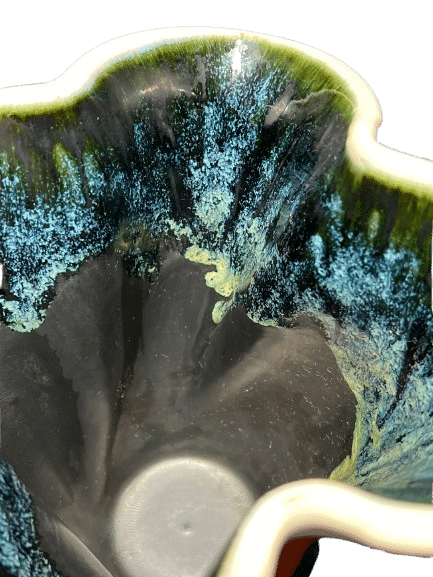vase céramique émaillé elchinger